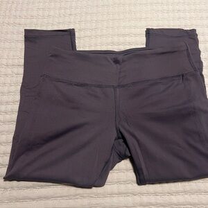 🛍️LAST CHANCE🛍️ Purple Cropped Ankle Pants with Stretchy Fit